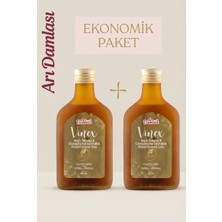 Arı Damlası Ikili Set Doğal Fermente Hayıt&civanperçemi Ekstraktlı  2 x 200 ml | Avantajlı Ekonomik Fermente Sirke Paketi