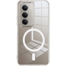 Ankaverse®   Redmi 15 4g Combo Sert Şeffaf Magsafe Kapak - Şeffaf