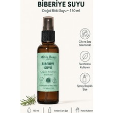 Minia Bahçe Biberiye Suyu – 150 ml | Safve Katkısız Biberiye Hidrosolü