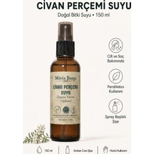 Minia Bahçe Civan Perçemi Suyu – 150 ml |Saf ve Katkısız Civan Perçemi Hidrosolü