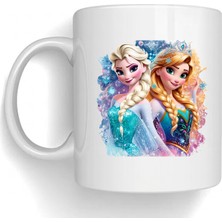 Bsb Frozen Temalı Porselen Kupa Bardak Mug 144