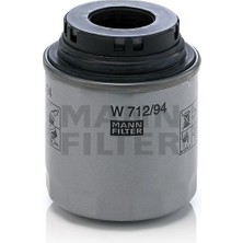 Mann Yağ Filtre Caddy 3 Golf 5/6 Jetta Passat B6 B7 Polo 5 Fabia 2 Ibiza 5 Leon 2 1,2/1,4tsi 1,6 W712/94
