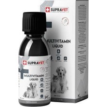Supravet Multi Vitamin Kedi ve Köpekler Için Sıvı Damla 100 ml