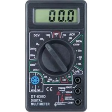 Ozkr Store Powermaster DT-830D Dijital Akım Voltaj Direnç Ölçer Multimetre Ölçü Aleti