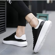 Liarca Santa Monica Siyah Spor Ayakkabı – Hafif, Nefes Alabilen Günlük Yürüyüş Sneaker