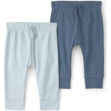 Carter's Erkek Bebek 2li Pantolon Set Prematüre-24 Ay Mavi