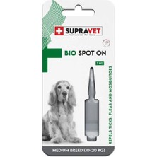 Supravet Orta Irk Köpek Deri ve Tüy Bakım Dış Parazit Bitkisel Damla 3 ml