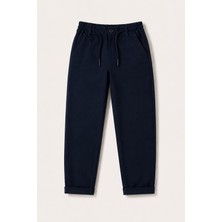 Miniğimin Cicileri Unisex Beli Lastikli Bağcıklı Eşofman Altı - Lacivert