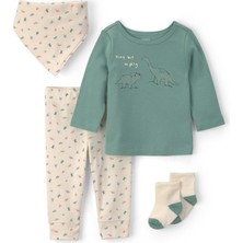 Carter's Erkek Bebek 3lü Set Yenidoğan-12 Ay Yeşil