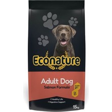 Econature Plus Somonlu Yetişkin Köpek Maması 15 kg