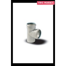 HBG Markt 150 mm Çapında 90 Derece Açılı Bağlantı Parçası