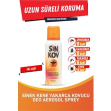 Sinkov Sinek Kene Yakarca Kovucu Deo Aerosol Sprey 100ML - Uzun Süre Koruma