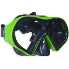 TeknoKapsül Star Diving Dalış Maskesi Yetişkin - 51703-YEŞİL ()
