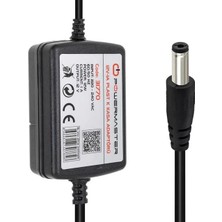 Ozkr Store Powermaster PM-31770 12 Volt - 1 Amper - 12 Watt 5.5*2.5 mm Uçlu Iki Ucu Kablolu Masaüstü Adaptör