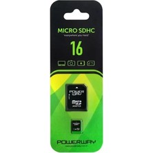 Ozkr Store Powerway Pwr-16 16 GB Micro Sd (Class 10) Hafıza Kartı
