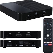 Ozkr Store Magbox Magroid H616 4 GB Ram 64 GB Rom 4K Ultra Hd Android Box (Android 12)