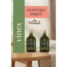 Arı Damlası Ikili Set Doğal Fermente Ginko Biloba ve Üzüm Çekirdeği Ekstraktlı  2 x 200 ml | Avantajlı Ekonomik Fermente Sirke Paketi