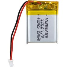 Ozkr Store Powermaster 402025 3.7 Volt 150 Mah Lityum Polimer Pil