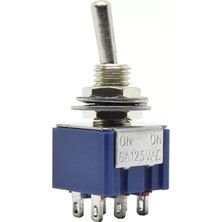 Ozkr Store IC-144 On-On Ø6mm Toggle Switch MTS-202
