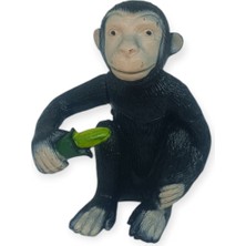 TeknoKapsül Hayvan Figürleri - Vahşi Hayvanlar 7 cm - Maymun ()