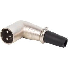 Ozkr Store Canon Fiş Erkek 90 Derece L Tip Xlr Jack Fiş