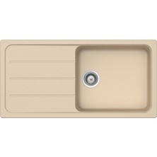 Schock Formhaus D-100L Vanilla Granit Eviye (1000X500 Mm)