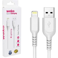 Ozkr Store Weko WK-22019 USB To Lightning Telefon Şarj Kablosu