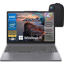 Lenovo Ideapad Slim 3 15IRH10 Intel Core I5 13420H 32GB Ram 256GB SSD 15.3" Wuxga IPS Windows 11 Home Asbertech Çanta
