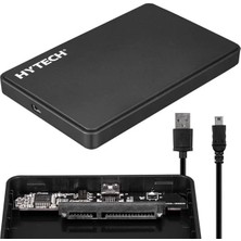 Ozkr Store Hytech HY-HDC21 2.5" USB 2.0 Sata Harici Hard Disk Kutusu Siyah