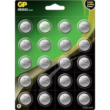Ozkr Store Gp CR2032 DL2032 Lityum 20'li Para Pil (Gp CR2032-2CAI20)