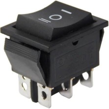 Ozkr Store Geniş Işıksız 6 Pinli Yaylı Anahtar (Mom-Off-Mom) IC-110