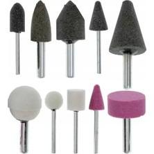 Ozkr Store Powermaster PM-24797 10 Parça Taşlama Zımparalama Gravür Matkap Seti