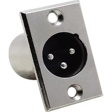 Ozkr Store Elektromer Canon Xlr 3 Pin Erkek Şase Konnektör