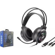 Hadron G880 Gaming Kulaklık 2-3.5Mm + Usb Siyah