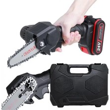 Ozkr Store Powermaster PM-20309 Zincirli Şarjlı Matkap Testere 24 Volt - 550 Watt