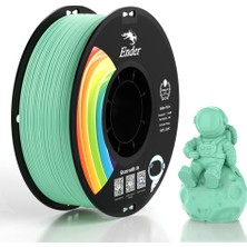 Pla Plus (Pla+) Filament 1,75 mm Yeşim Yeşili 3D Yazıcı Filamenti, Yükseltilmiş Sertlik Boyuts