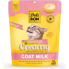 Delibon Creamy Ödül Maması Keçi Sütlü 15GR 32LI Paket