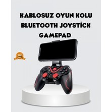 Hace Bazaar Bluetooth Gamepad Kablosuz Oyun Kumandası Tek Cihaz Destekli