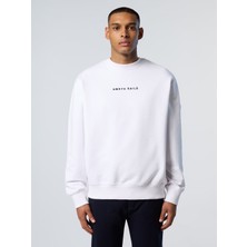 North Sails Bisiklet Yaka %100 Pamuk Sweatshirt