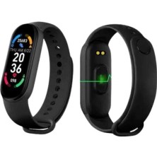 Hace Bazaar M6 Akıllı Bileklik Siyah Adımsayar Spor Takibi Android ve Ios Uyumlu