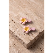 Bony Socks Kız Çocuk Klipsli Lotus Toka Açık Pembe