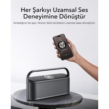 Zabazar Anker Soundcore Motion X600 Bluetooth Hoparlör, 50W Uzamsal Ses, Ipx7 Su Geçirmez, Siyah - A3130
