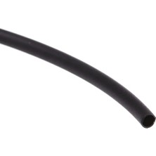 Cat Makaron-3.5 ,3.5/1.75MM Siyah/1mt Daralan Makaron