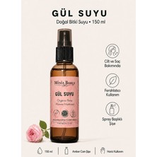 Minia Bahçe Gül Suyu – Doğal Hidrosol, 150 ml