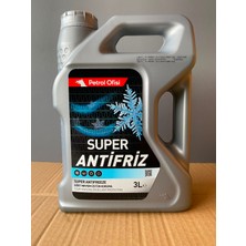 Petrol Ofisi İnorganik Yeşil Antifriz 3 Litre (Mavi yerine de geçer.) (09/08/2026 Üretim)