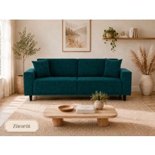 Rolivs Rivol Üçlü Koltuk 240 x 90 cm Zümrüt