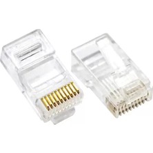 Powermaster PM-25445 RJ45 10P/10C Soket (25 Adet)