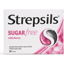 Strepsils Şekersiz  Kara Mürver Içeren Pasil 24 Pastil