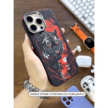 SC Soo Case iPhone 15 Pro Max Kılıf Magsafe Uyumlu Hayvan Figürlü Premium Kapak Kılıf SOO-740