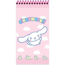 Keskin Color Cinnamoroll 10X19 Spiralli Karton Kapak Çizgili Defter - Pembe